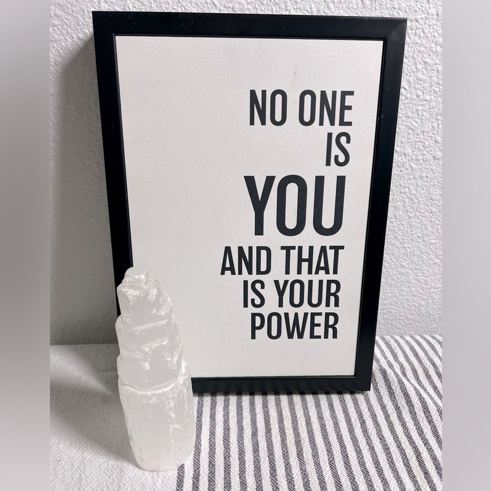 Inspirational Wall Art | Crystal Decor | Dorm Bundle | Peaceful Room Accent